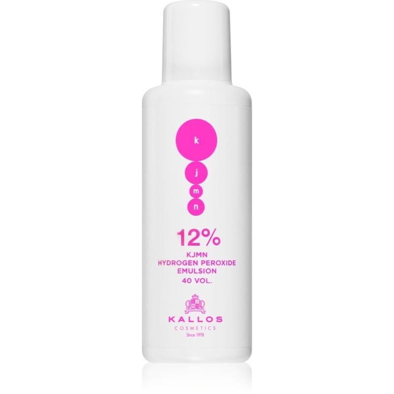 Kallos KJMN Professional Hydrogen Peroxide активираща емулсия 12 % 40 vol. за професионална употреба