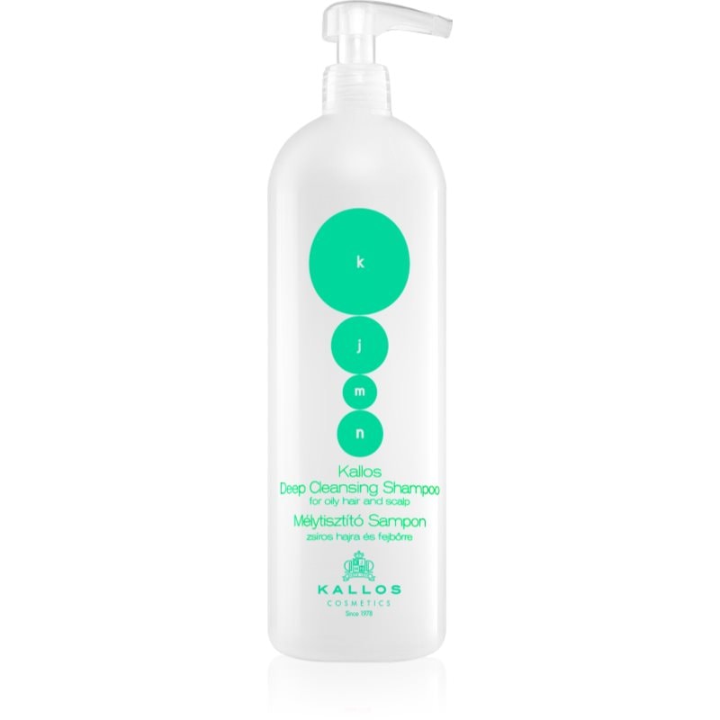 Kallos Kallos KJMN Professional дълко почистващ шампоан за мазна коса и мазен скалп - Унисекс парфюм 1000мл - Сравни цени от 1 магазин с безплатна доставка