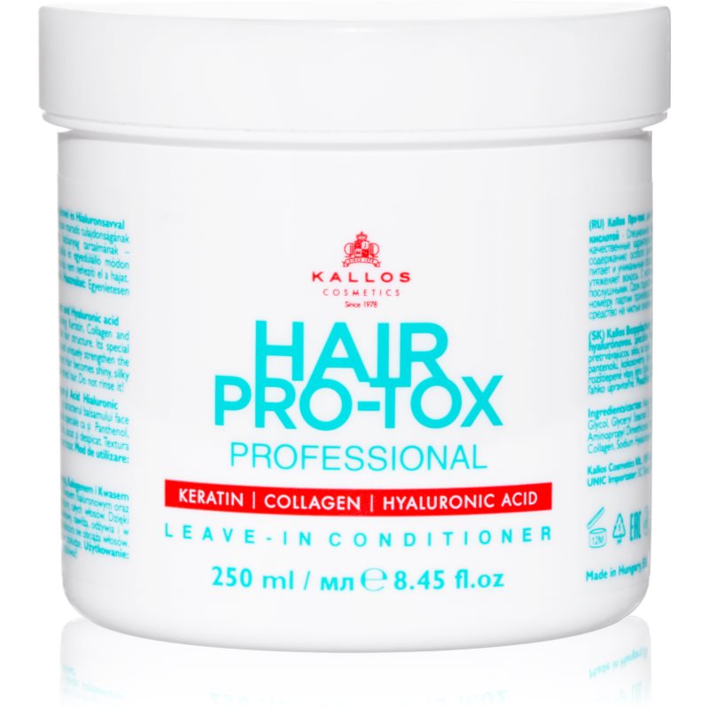 Kallos Hair Pro-Tox балсам без отмиване за суха и увредена коса - Грижа за коса - Сравни цени от 1 магазин с безплатна доставка