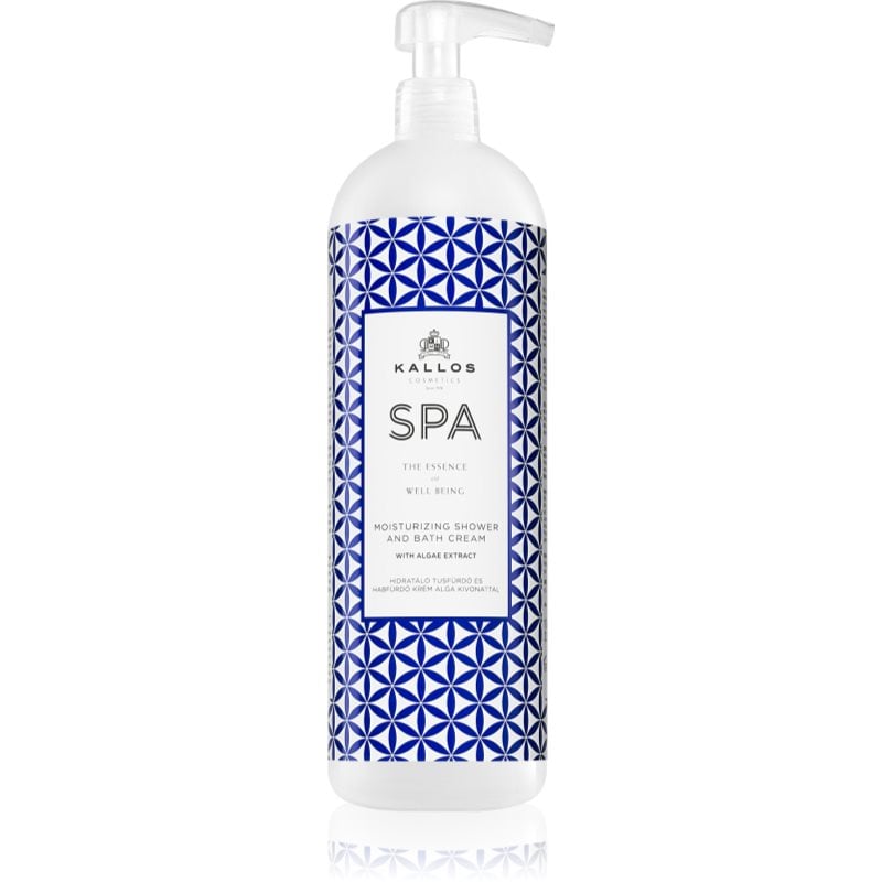 Kallos Spa душ-гел и крем-гел за вана с хидратиращ ефект
