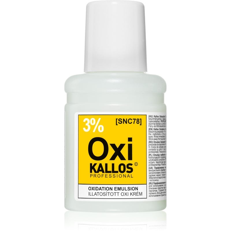 Kallos Kallos Classic Oxi кремообразна активираща емулсия 3% за професионална употреба