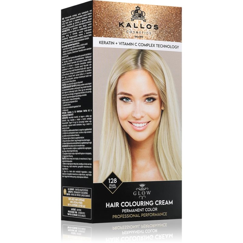 Kallos Glow Lasting Cream Colour перманентната боя за коса - Грижа за коса - Сравни цени от 1 магазин с безплатна доставка
