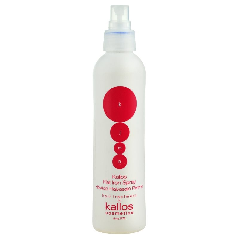 Kallos KJMN Professional Flat Iron Spray защитен спрей за топлинно третиране на косата - Грижа за коса - Сравни цени от 1 магазин с безплатна доставка