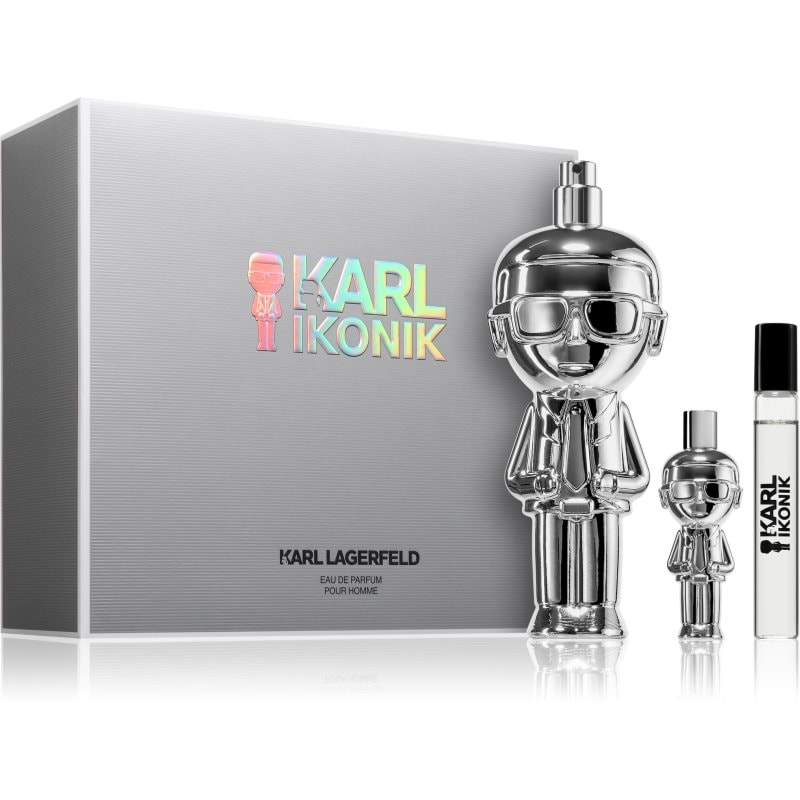 Karl Lagerfeld Ikonik for men подаръчен комплект за мъже - Комплект - Сравни цени от 1 магазин с безплатна доставка