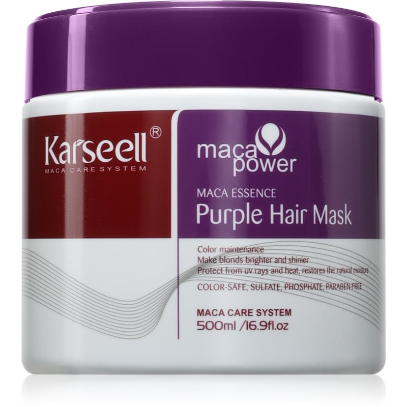 Karseell Purple Hair Mask маска за коса за руса и сива коса