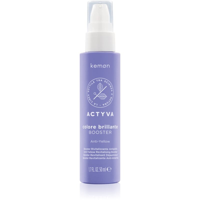 Kemon Actyva Anti-Yellow спрей за коса неутрализиращ жълтеникавите оттенъци