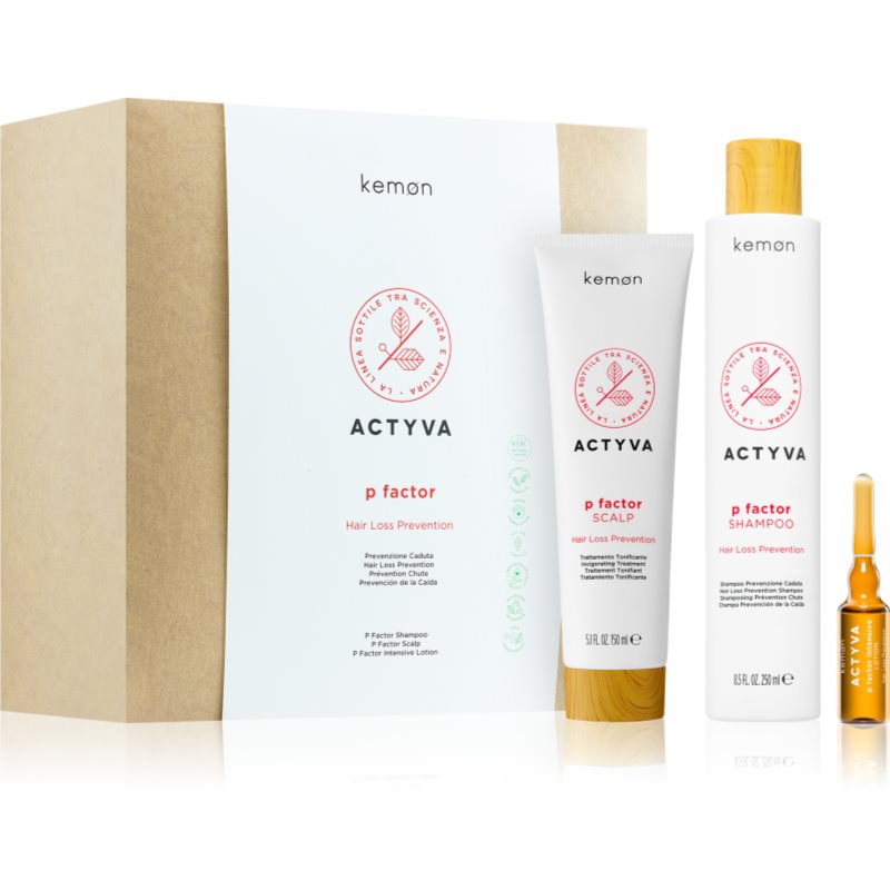 Kemon Kemon Actyva P Factor подаръчен комплект За коса за жени - Дамски парфюм - Сравни цени от 1 магазин с безплатна доставка