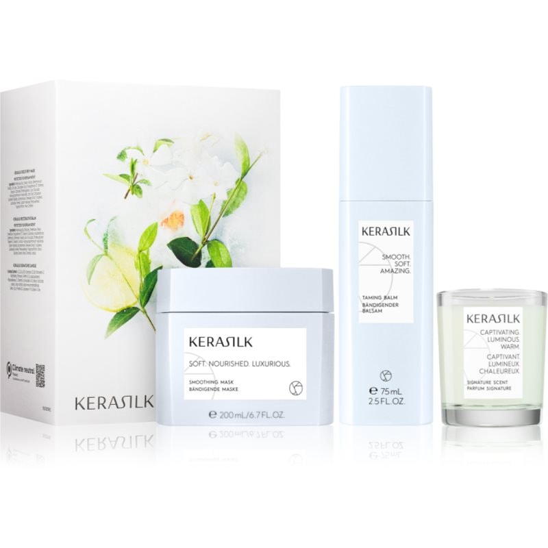 KERASILK Specialists Smoothing Set подаръчен комплект за изглаждане на косата - Комплект - Сравни цени от 1 магазин с безплатна доставка