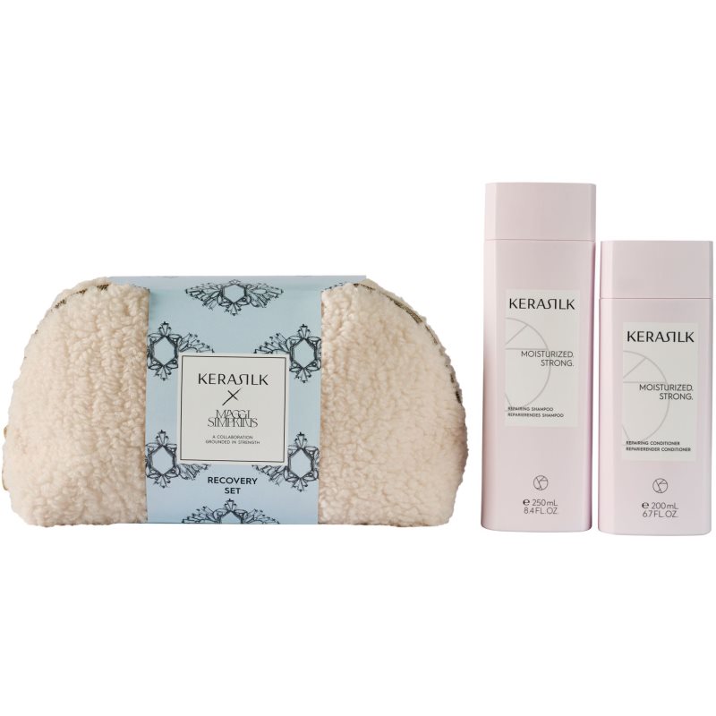 KERASILK Essentials Recovery Set подаръчен комплект за увредена коса - Комплект - Сравни цени от 1 магазин с безплатна доставка