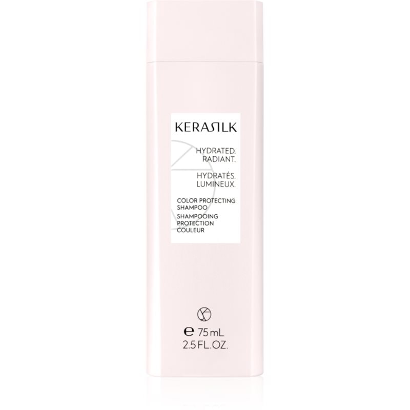 KERASILK KERASILK Essentials Color Protecting Shampoo шампоан за боядисана, химически третирана и изрусявана коса - Унисекс парфюм 75мл - Сравни цени от 1 магазин с безплатна доставка