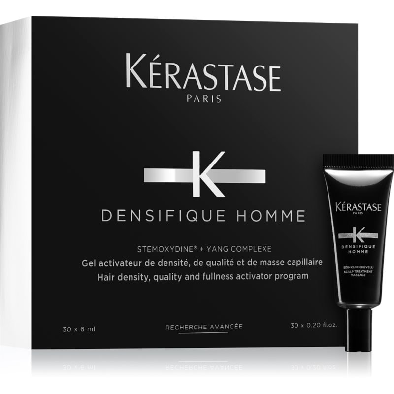 Kérastase Densifique Cure Densifique Homme грижа за увеличаване гъстотата на косата за мъже - Грижа за коса - Сравни цени от 1 магазин с безплатна доставка