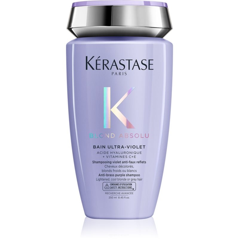 Kérastase Blond Absolu Bain Ultra-Violet шампоанена процедура за изрусена коса, коса с кичури със студени руси нюанси - Грижа за коса - Сравни цени от 1 магазин с безплатна доставка