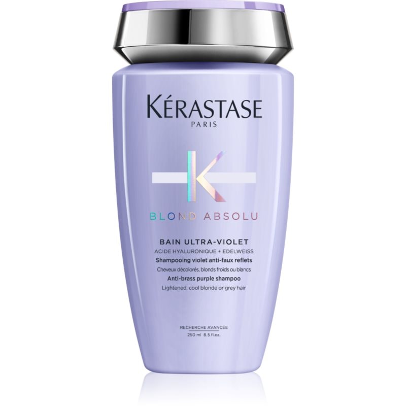 Kérastase Blond Absolu Bain Ultra-Violet шампоанена процедура за изрусена коса, коса с кичури със студени руси нюанси - Грижа за коса - Сравни цени от 1 магазин с безплатна доставка