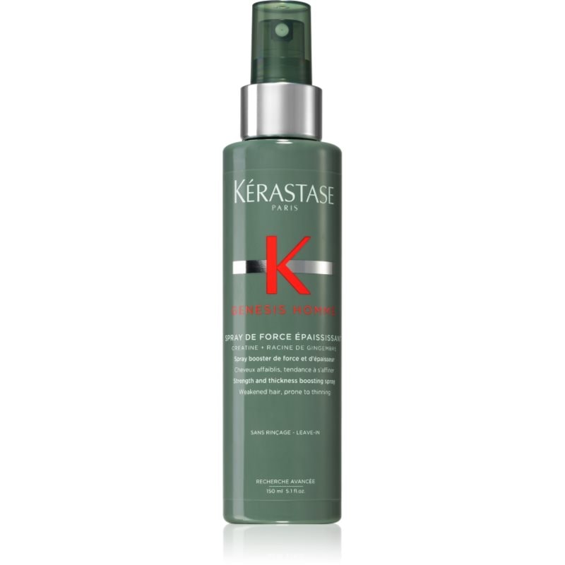 Kérastase Genesis Homme Spray de Force Épaississant подсилващ спрей за тънка коса със склонност към косопад за мъже - Грижа за коса - Сравни цени от 1 магазин с безплатна доставка