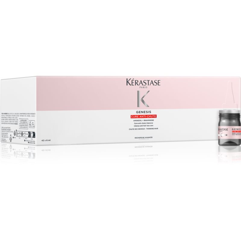 Kérastase Genesis Ampoules Cure Anti-Chute Fortifiantes козметика за коса в ампули - Грижа за коса - Сравни цени от 1 магазин с безплатна доставка