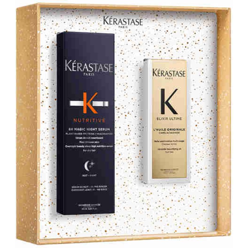 Kérastase Elixir Ultime & Nutritive подаръчен комплект за блясък и мекота на косата - Комплект - Сравни цени от 1 магазин с безплатна доставка