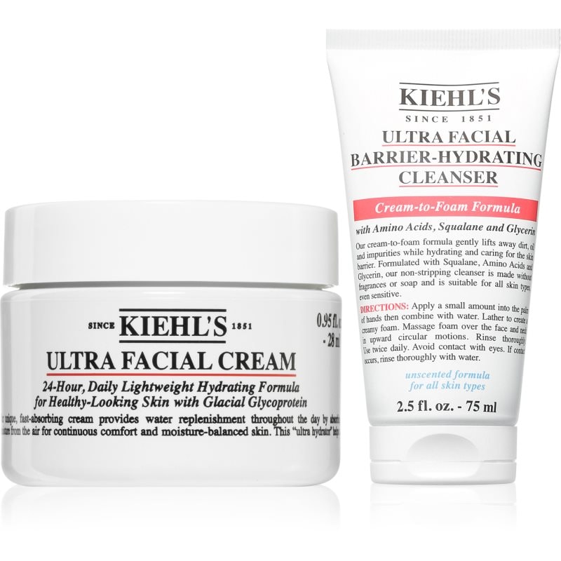 Kiehl's Ultra Hydration Ritual комплект за интензивна хидратация за всеки тип кожа на лицето - Комплект - Сравни цени от 1 магазин с безплатна доставка