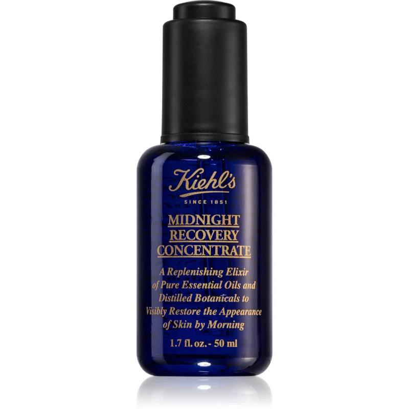 Kiehl's Midnight Recovery Concentrate rегенериращ нощен серум за всички видове кожа, включително и чувствителна - Грижа за лице - Сравни цени от 1 магазин с безплатна доставка