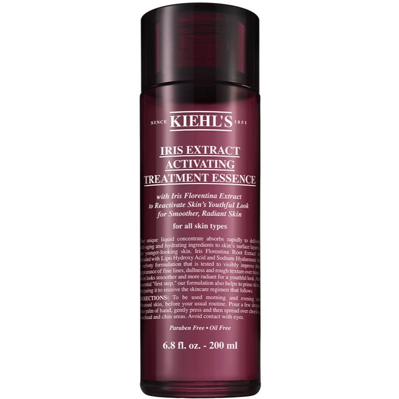Kiehl's Iris Extract Activating Treatment Essence хидратираща есенциална вода за всички видове кожа, включително и чувствителна