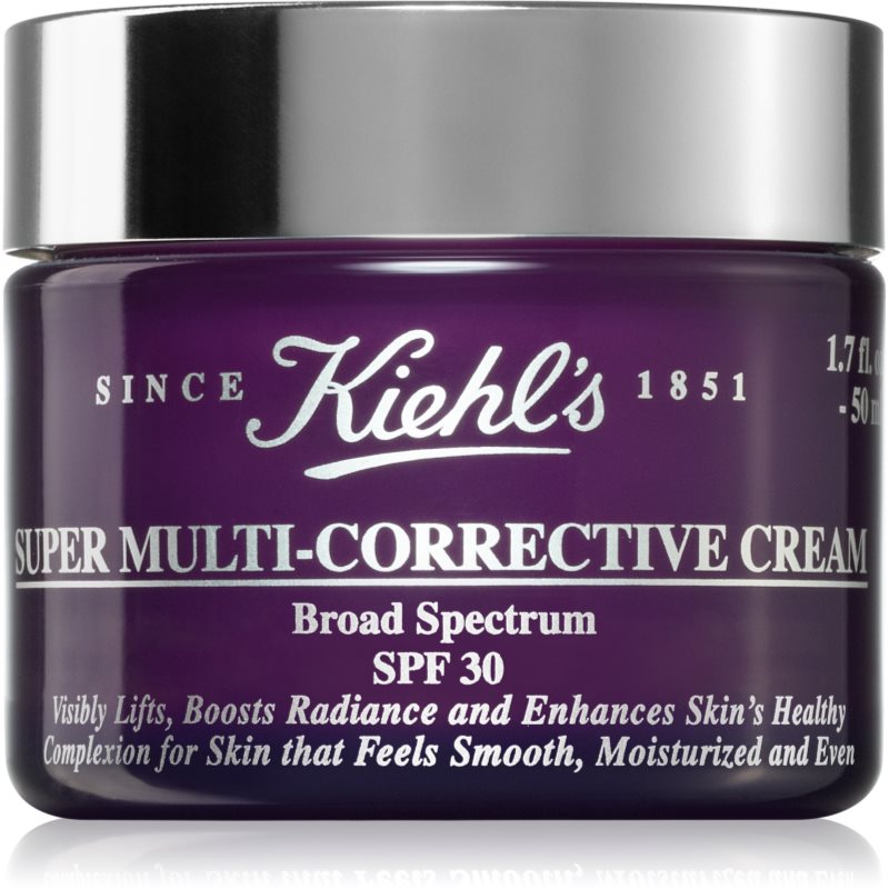 Kiehl's Kiehl's Super Multi-Corrective Cream дневен крем против бръчки за всички видове кожа, включително и чувствителна SPF 30 - Унисекс парфюм 50мл - Сравни цени от 1 магазин с безплатна доставка