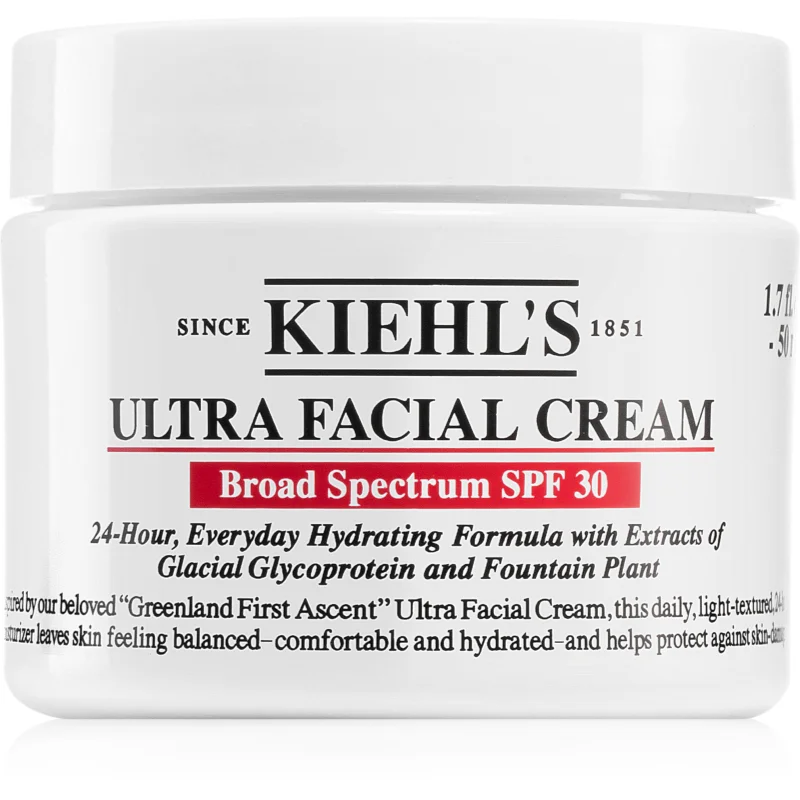 Kiehl's Ultra Facial Cream лек хидратиращ дневен крем SPF 30 - Грижа за лице - Сравни цени от 1 магазин с безплатна доставка