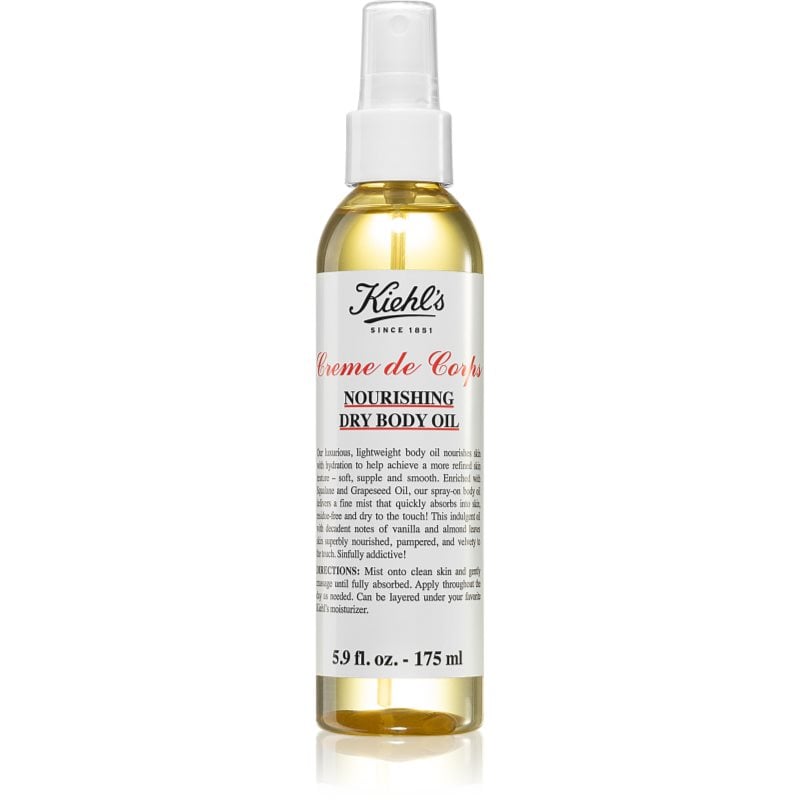 Kiehl's Creme de Corps Nourishing Dry Body Oil подхранващо сухо олио за тяло