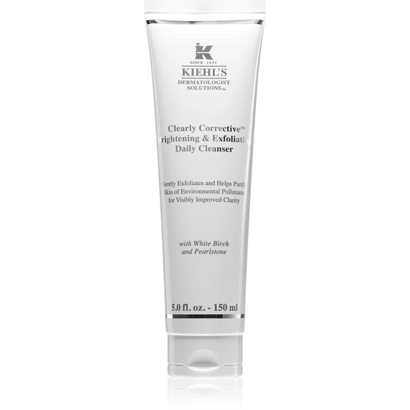 Kiehl's Dermatologist Solutions Clearly Corrective Brightening & Exfoliating Daily Cleanser озаряващ почистващ гел за всички видове кожа, включително - Грижа за лице - Сравни цени от 1 магазин с безплатна доставка