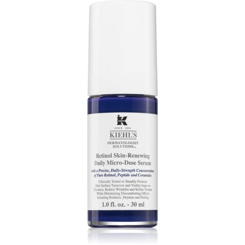 Kiehl's Kiehl's Dermatologist Solutions Retinol Skin-Renewing Daily Micro-Dose Serum ретинолов серум против бръчки за всички видове кожа, включително и чувств - Унисекс парфюм 1мл - Сравни цени от 1 магазин с безплатна доставка