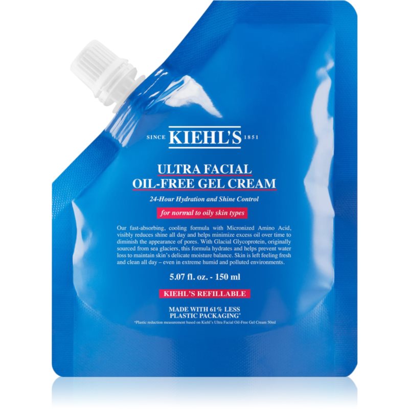 Kiehl's Kiehl's Ultra Facial Oil-Free Gel Cream хидратираща грижа за нормална към мазна кожа náhradní náplň - Унисекс парфюм 150мл - Сравни цени от 1 магазин с безплатна доставка