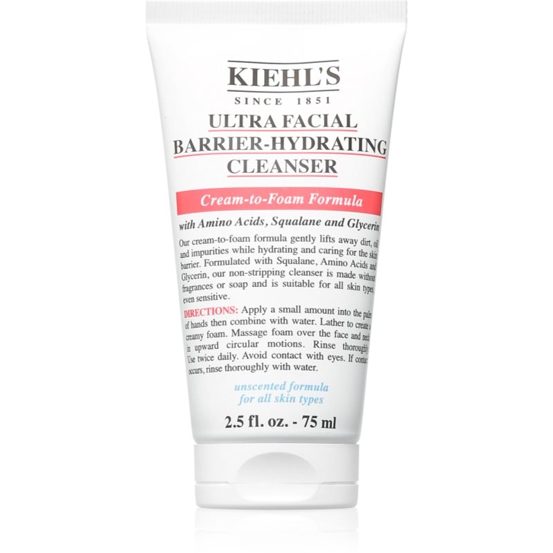Kiehl's Ultra Facial Barrier-Hydrating Cleanser почистващ гел - Грижа за лице - Сравни цени от 1 магазин с безплатна доставка
