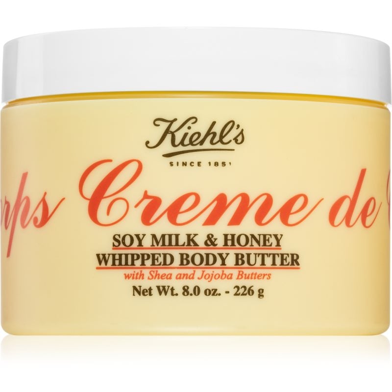 Kiehl's Creme de Corps Soy Milk & Honey Whipped Body Butter масло за тяло с масло от шеа
