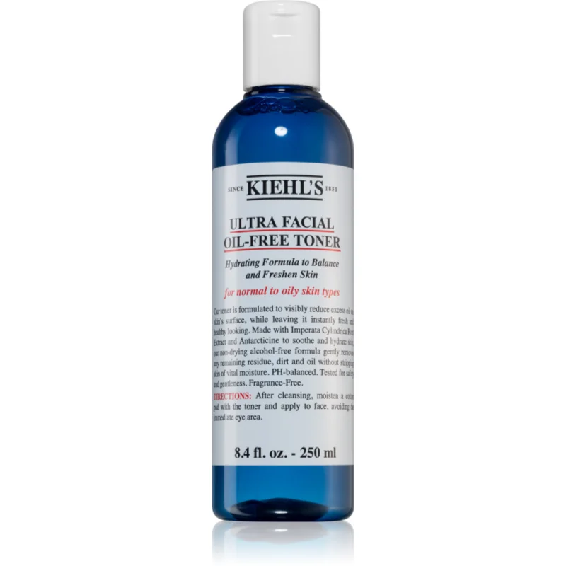 Kiehl's Ultra Facial Oil-Free Toner тоник за лице за нормална към мазна кожа