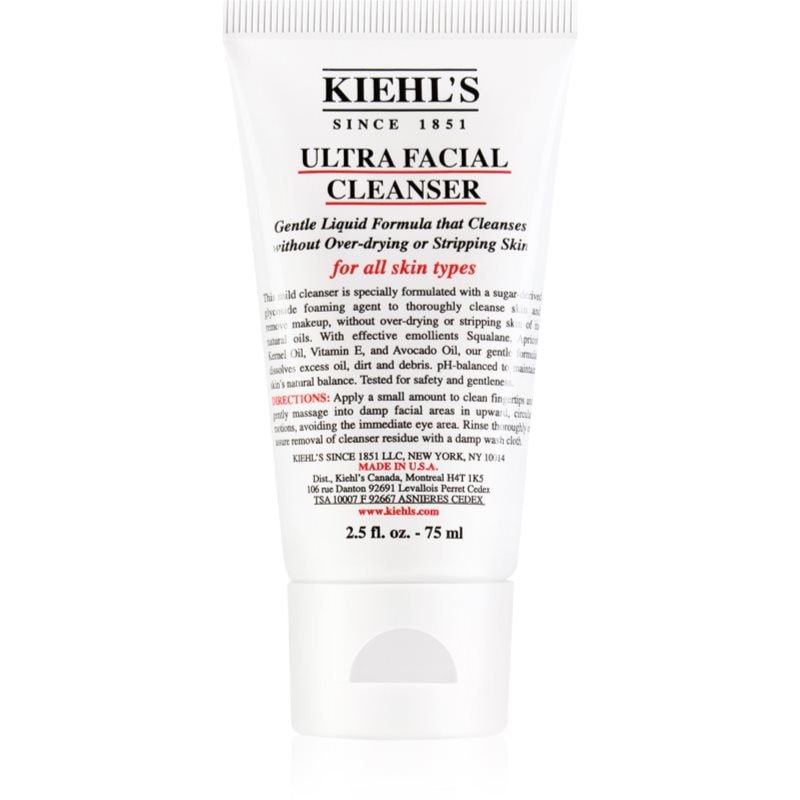 Kiehl's Ultra Facial Cleanser лек почистващ гел за всички типове кожа на лицето - Грижа за лице - Сравни цени от 1 магазин с безплатна доставка