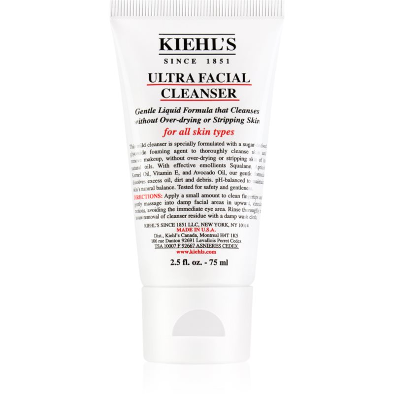 Kiehl's Ultra Facial Cleanser лек почистващ гел за всички типове кожа на лицето - Грижа за лице - Сравни цени от 1 магазин с безплатна доставка
