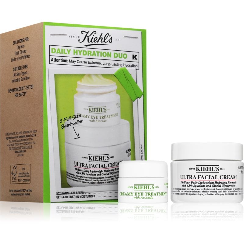 Kiehl's Daily Hydration Duo подаръчен комплект