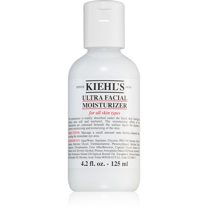 Kiehl's Ultra Facial Moisturizer хидратираща грижа за всички типове кожа на лицето - Грижа за лице - Сравни цени от 1 магазин с безплатна доставка