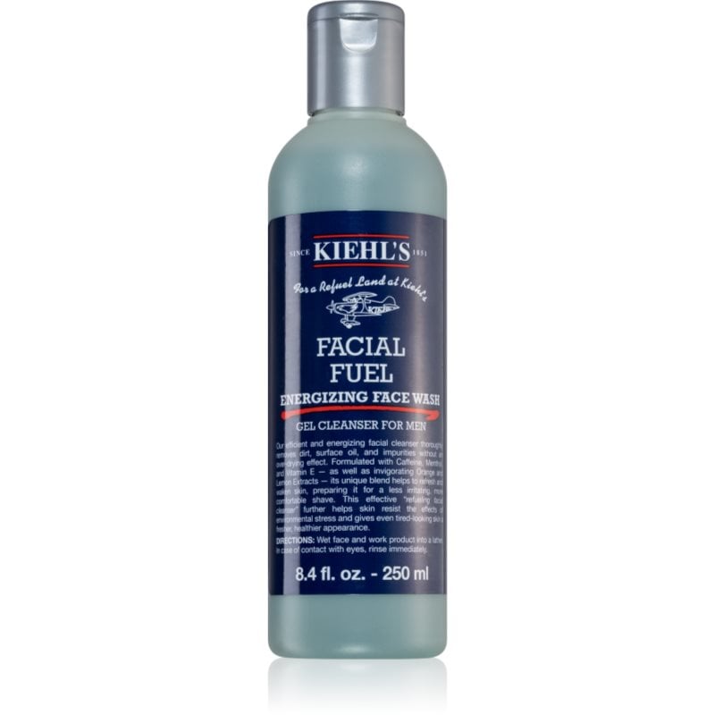 Kiehl's Facial Fuel Energizing Face Wash почистващ гел за лице за мъже