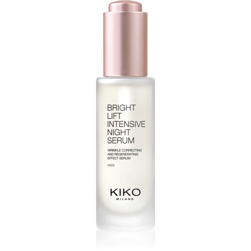 KIKO Milano Bright Lift Intensive нощен серум против бръчки с регенериращ ефект