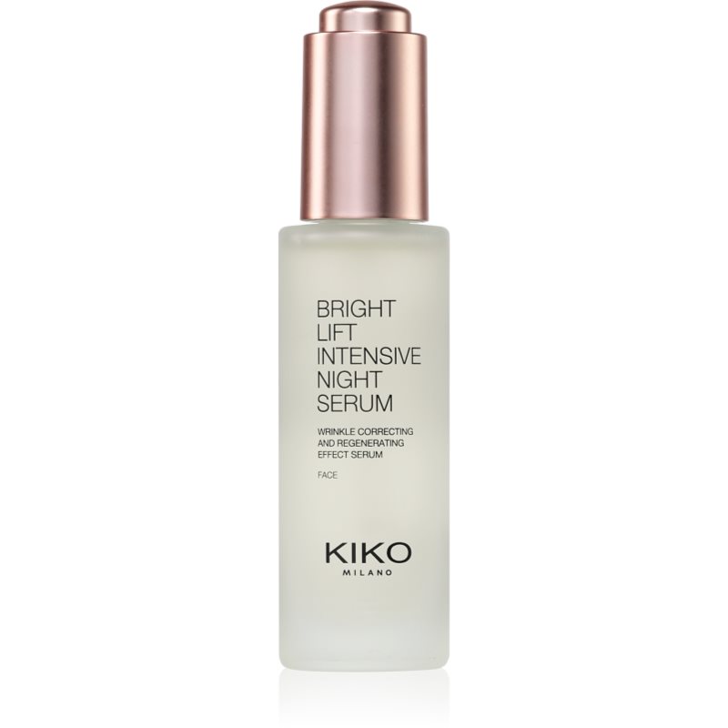 KIKO Milano Bright Lift Intensive нощен серум против бръчки с регенериращ ефект - Грижа за лице - Сравни цени от 1 магазин с безплатна доставка