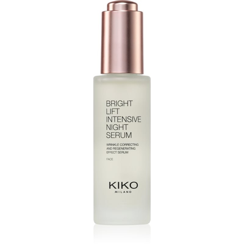 KIKO Milano Bright Lift Intensive нощен серум против бръчки с регенериращ ефект - Грижа за лице - Сравни цени от 1 магазин с безплатна доставка