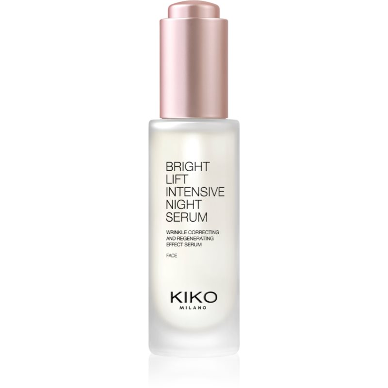 KIKO Milano Bright Lift Intensive нощен серум против бръчки с регенериращ ефект - Грижа за лице - Сравни цени от 1 магазин с безплатна доставка