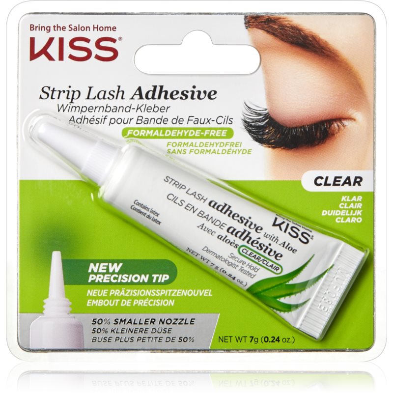 KISS EverEz Aloe Vera прозрачно лепило за изкуствени мигли - Грим - Сравни цени от 1 магазин с безплатна доставка