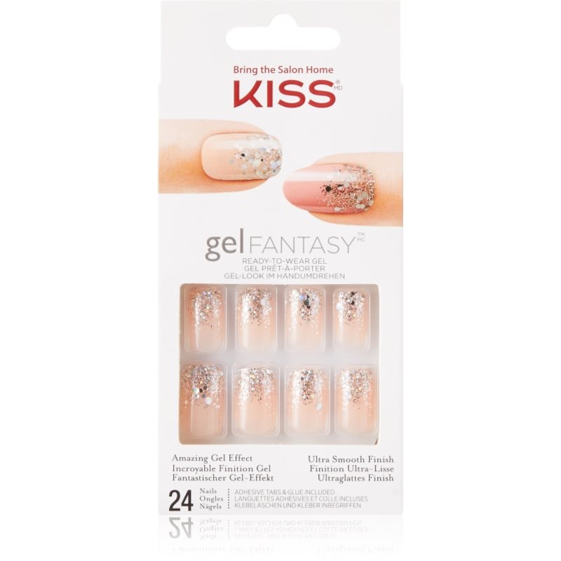 KISS Gel Fantasy Fanciful Изкуствени нокти - Грим - Сравни цени от 1 магазин с безплатна доставка