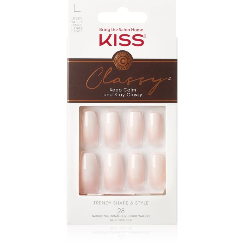 KISS Classy Nails Be-you-tiful Изкуствени нокти Long - Грим - Сравни цени от 1 магазин с безплатна доставка