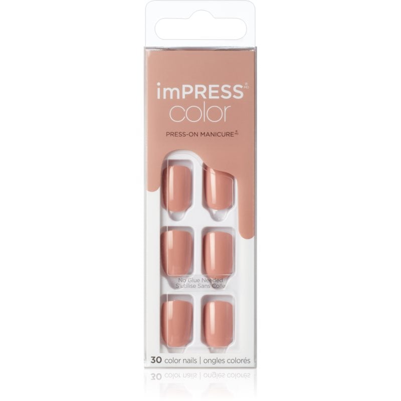 KISS imPRESS Color Short Изкуствени нокти Sandbox