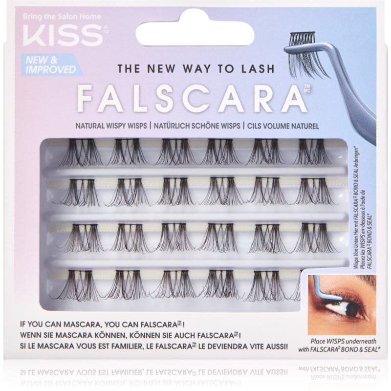 KISS Falscara Wisp изкуствени мигли в сноп с възел Natural Wispy Wisps - Грим - Сравни цени от 1 магазин с безплатна доставка