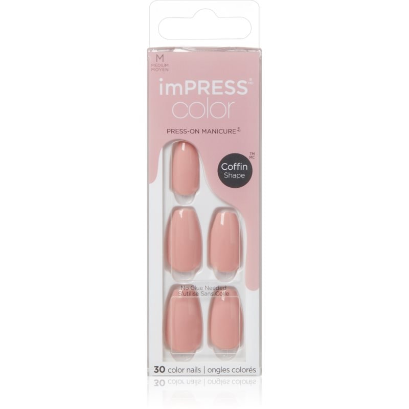 KISS imPRESS Color Medium Изкуствени нокти Sumptuous - Грим - Сравни цени от 1 магазин с безплатна доставка