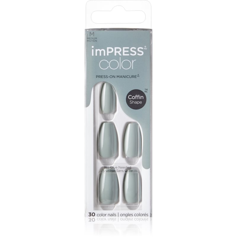KISS imPRESS Color Medium Изкуствени нокти Going Green - Грим - Сравни цени от 1 магазин с безплатна доставка