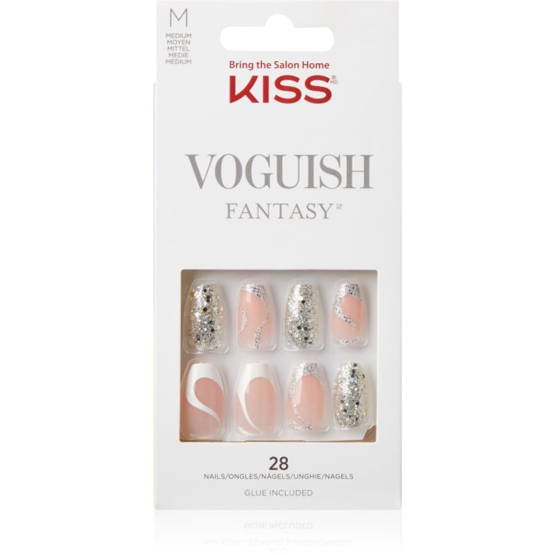 KISS Voguish Fantasy Fashspiration Изкуствени нокти медиум - Грим - Сравни цени от 1 магазин с безплатна доставка