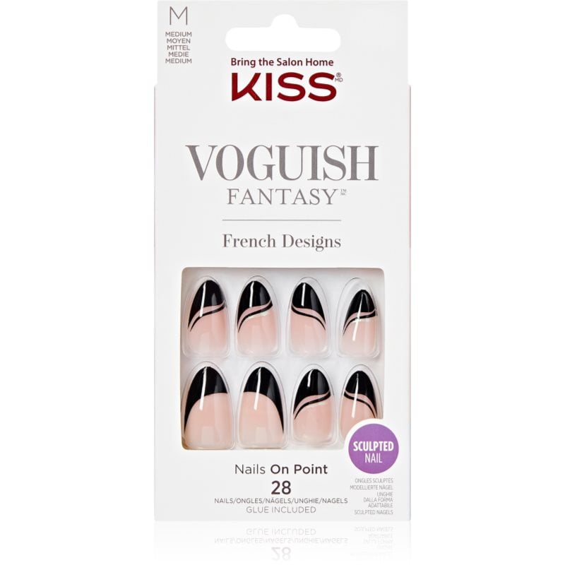 KISS Voguish Fantasy Magnifique Изкуствени нокти медиум Magnifique